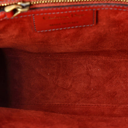 Christian Dior D-Fence Saddle Bag Leather Small