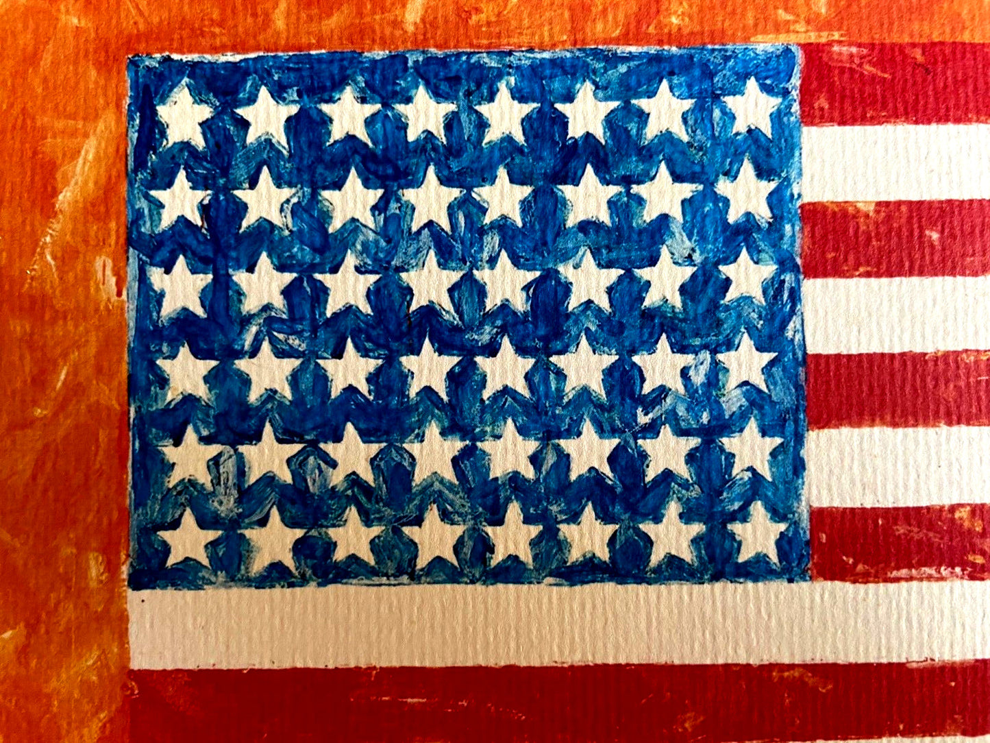 Jasper Johns Lithograph Met Museum Coa Numbered Crayon Signed Op