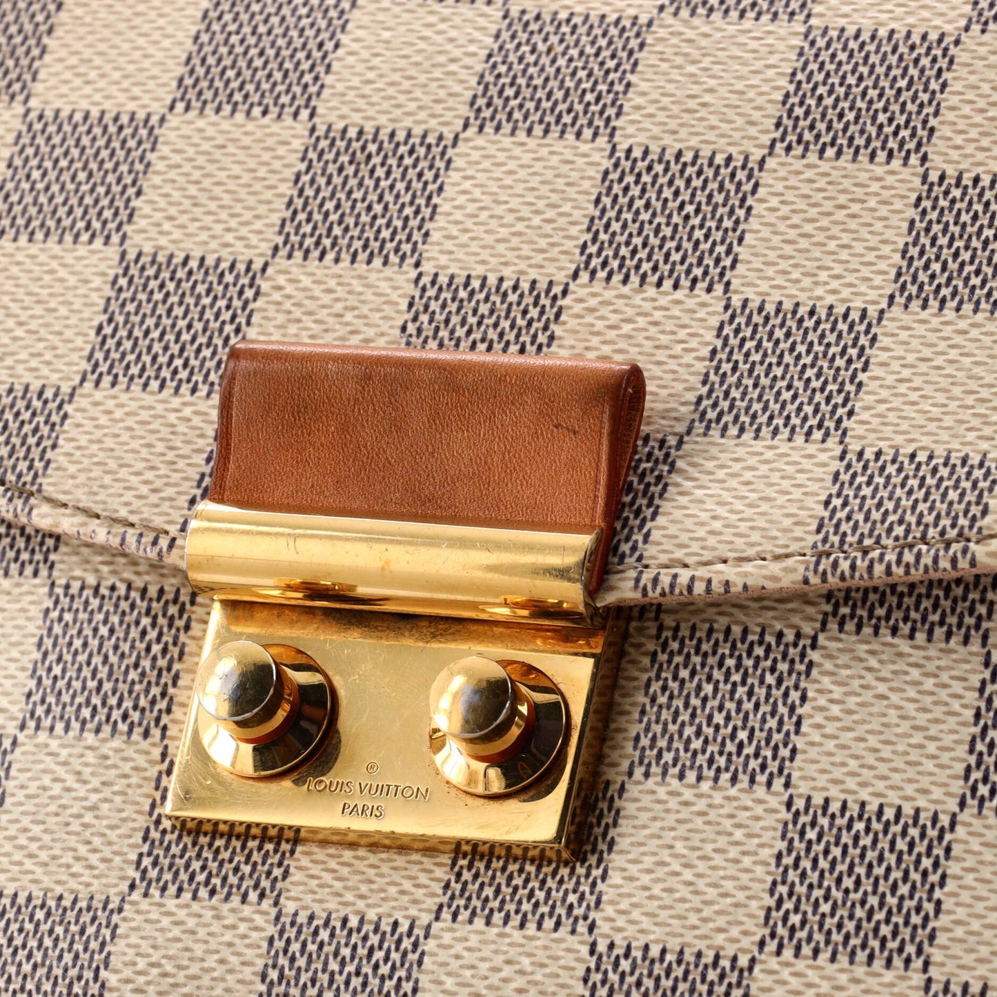Louis Vuitton Croisette Handbag Damier
