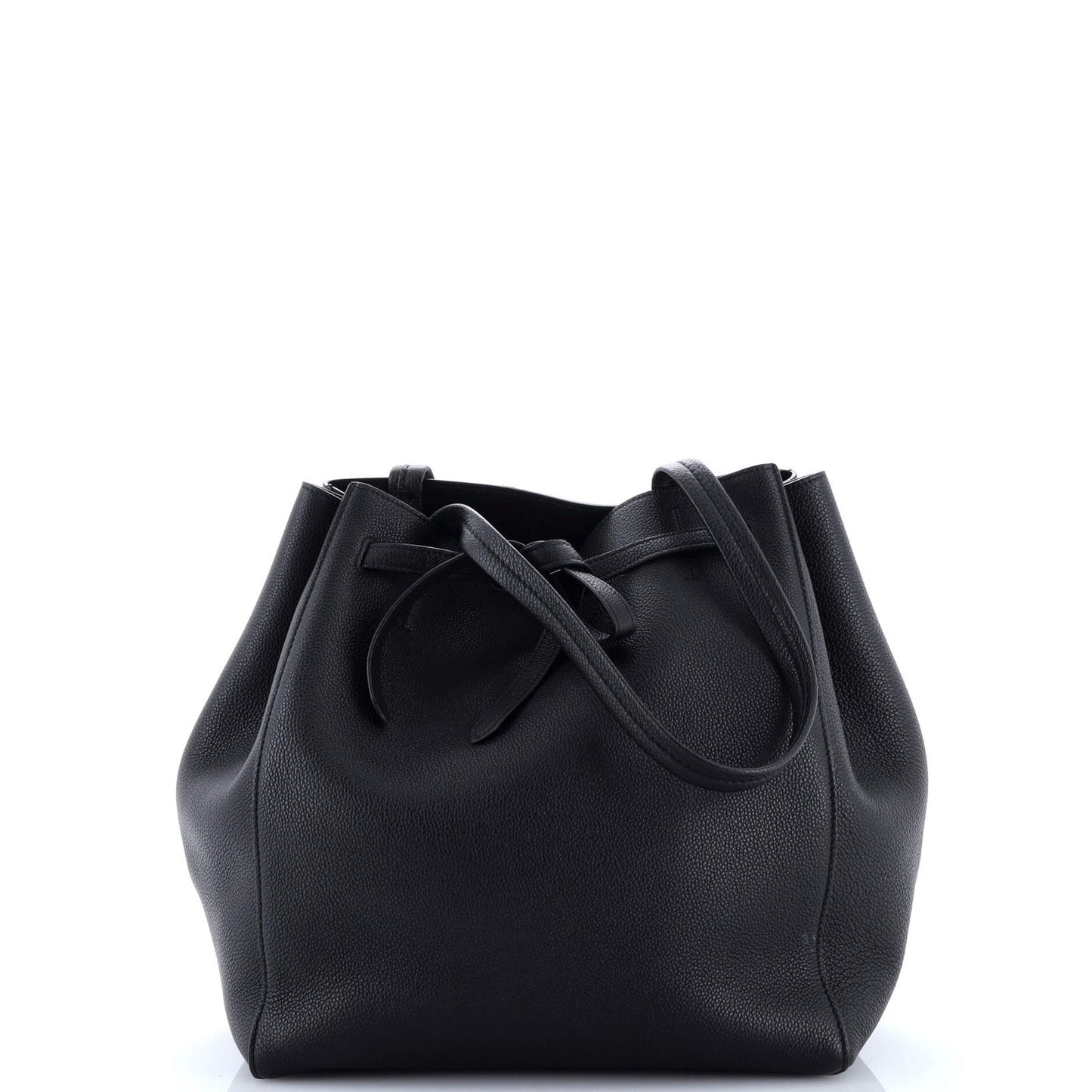 Celine Phantom Tie Cabas Tote Leather Small