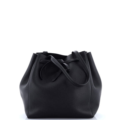 Celine Phantom Tie Cabas Tote Leather Small
