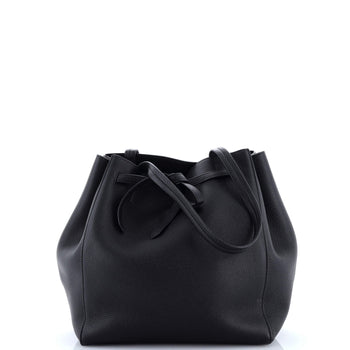 Celine Phantom Tie Cabas Tote Leather Small