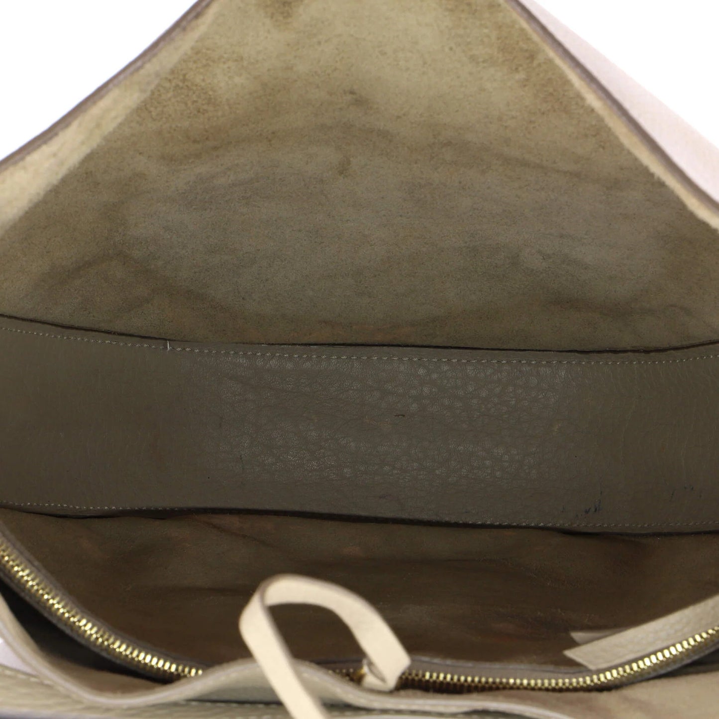 Celine Trotteur Pocket Hobo Grainy Leather Medium