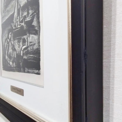 Georges Rouault Original Lithograph 1929 "Le Vent Emplit Les Voiles" Paysages