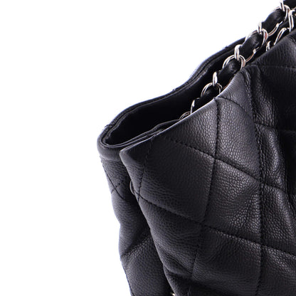 Chanel Timeless Cc Expandable Tote Quilted Caviar Medium