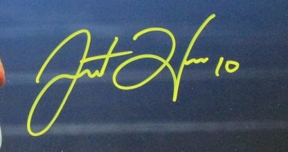 Justin Herbert La Chargers Signed/Autographed 16X20 Photo Framed Beckett 167857