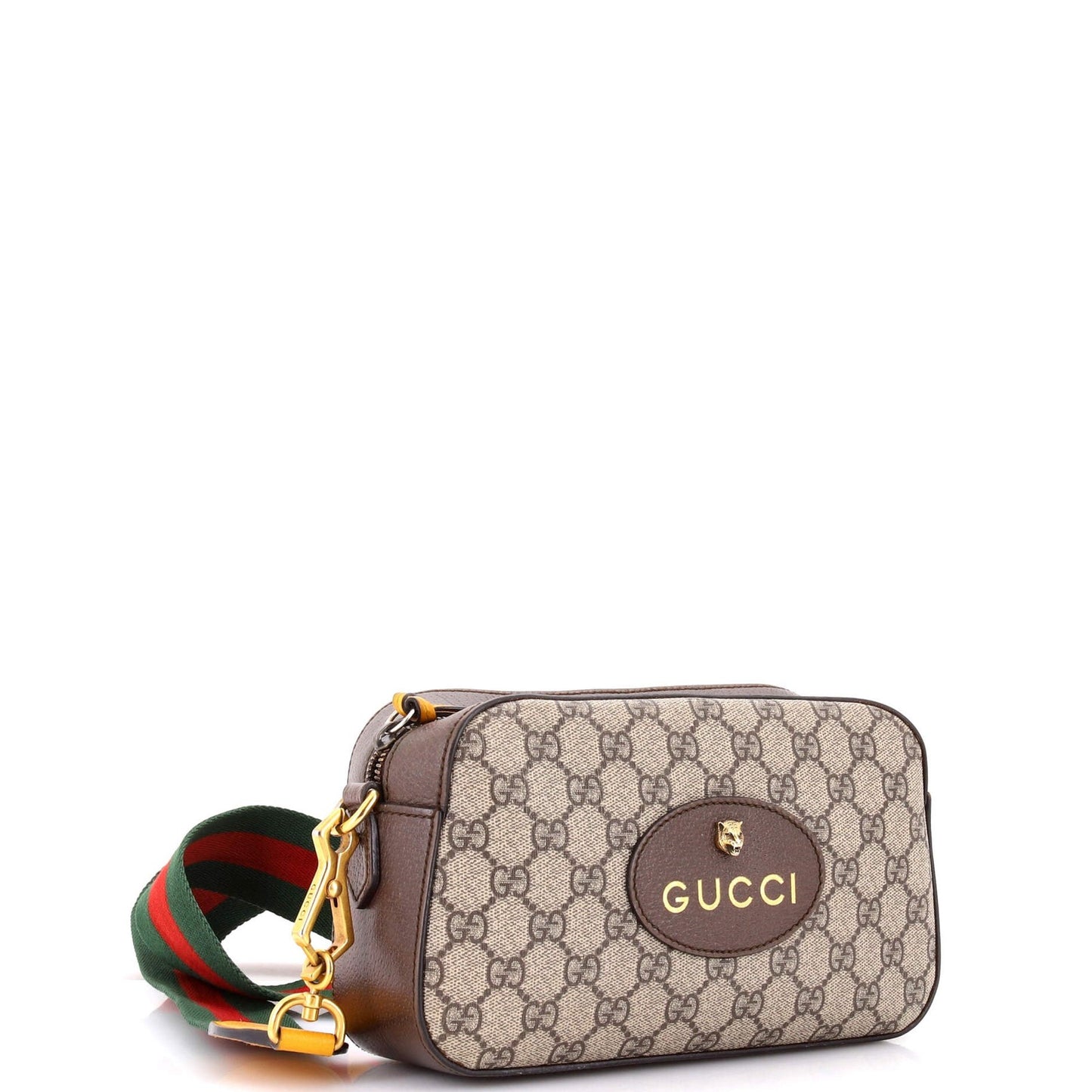 Gucci Neo Vintage Camera Messenger Bag Gg Coated Canvas