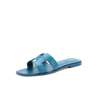 Leather Hermes Women's Oran Sandals