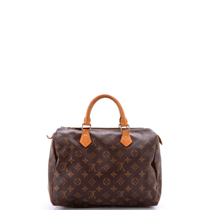 Louis Vuitton Speedy Handbag Monogram Canvas 30