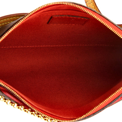 Louis Vuitton Pallas Clutch Monogram Canvas With Leather