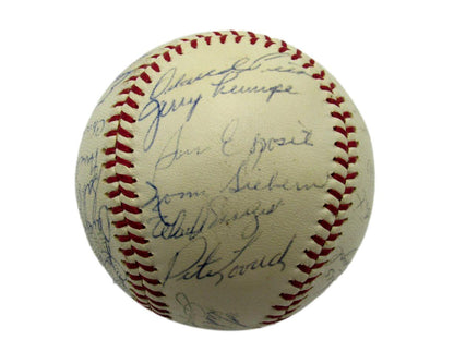 1963 Kansas City Athletics Team Signed Oal