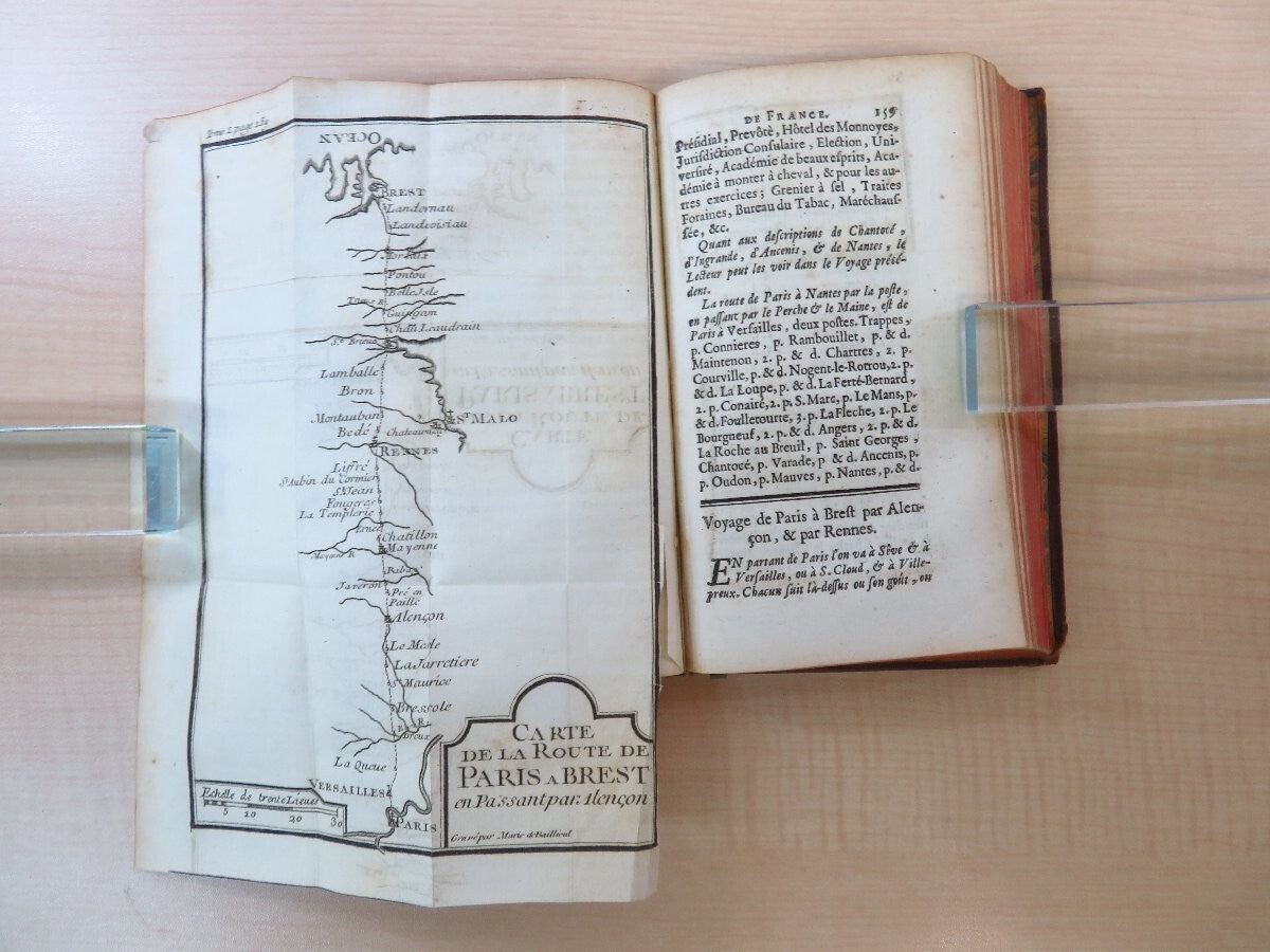 Jean-Aimar Piganiol De La Force Nouveau Voyage De France 1755, Legras, Paris