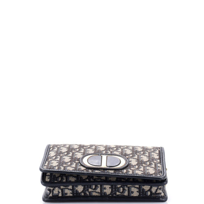 Christian Dior 30 Montaigne 2-In-1 Pouch Oblique Canvas