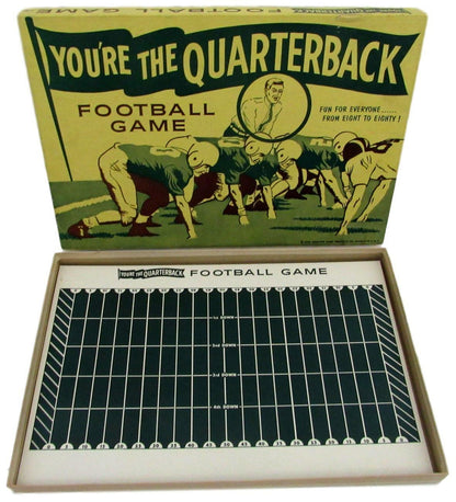 "You'Re The Quarterback" Football Board Game 1958