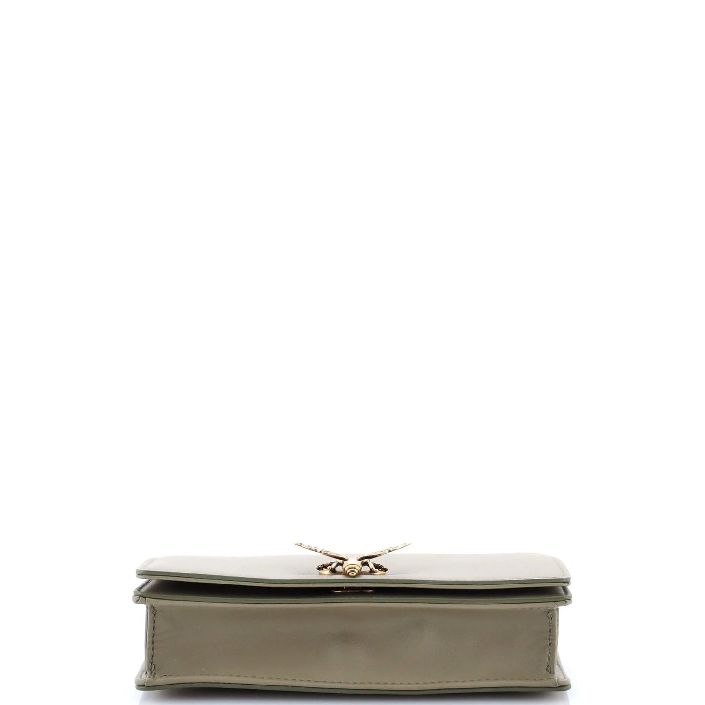 Christian Dior Bee Clutch Leather