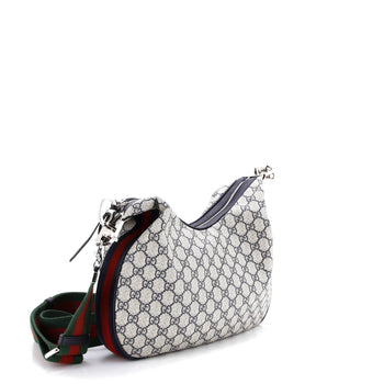 Gucci Attache Shoulder Bag Gg Coated Canvas Medium