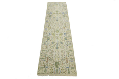 Handmade Chobi Oriental Runner Rug 2'6X10 ft