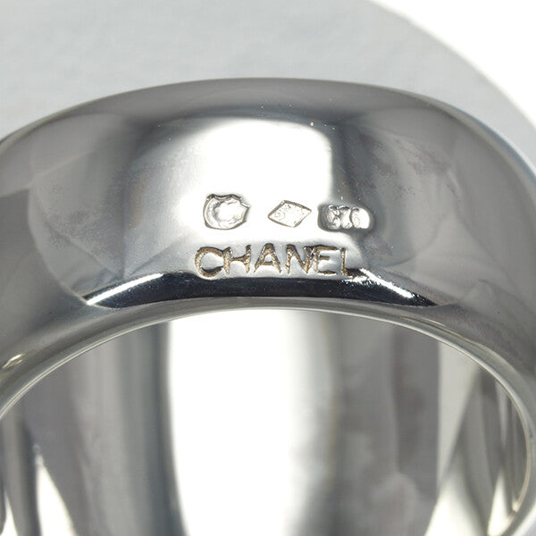 Chanel Ring Logo Us6.5-6.75 925 Sterling Silver