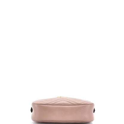 Gucci Gg Marmont Shoulder Bag Matelasse Leather Small