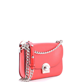 Prada Arcade Chain Flap Bag Glace Calf