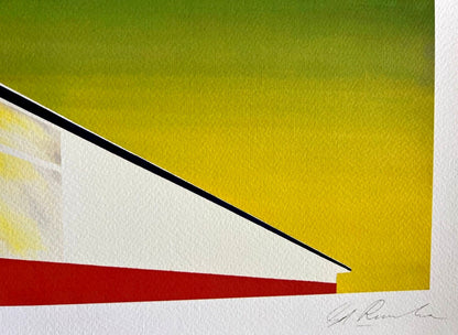 Edward Ruscha Lithograph 1991 Coa Signed Numbered Certified