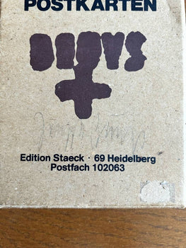 Joseph Beuys Postkarten (Postcards) 1968-1974