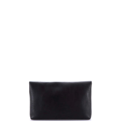 Saint Laurent Cassandre Envelope Clutch Leather Large