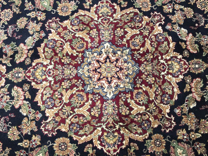 Handmade Oriental Rug Classic Floral Design Home