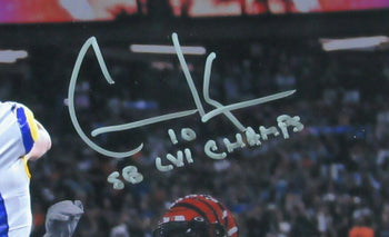 Cooper Kupp Autographed 16X20 Photo Los Angeles