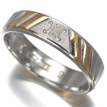 CELINE Ring Macadam US5 850 Platinum/18K 750