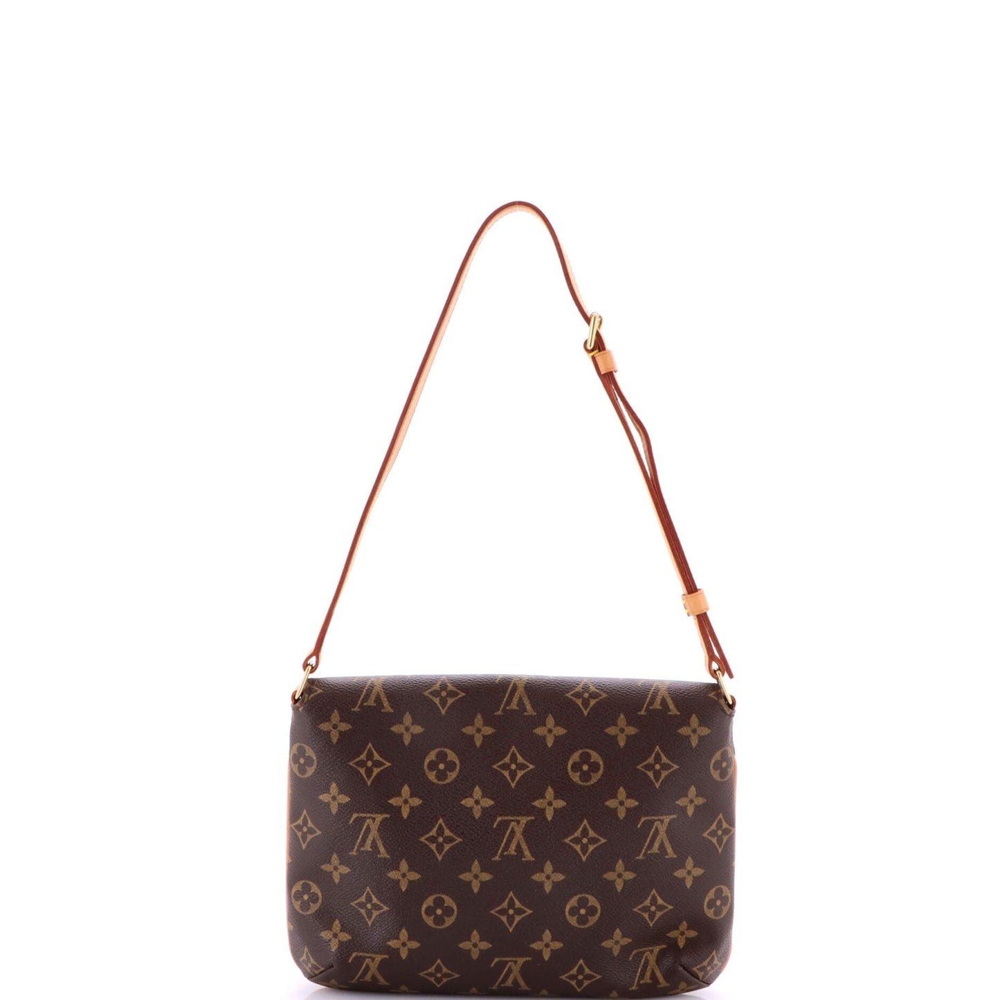 Louis Vuitton Musette Tango Handbag Monogram Canvas