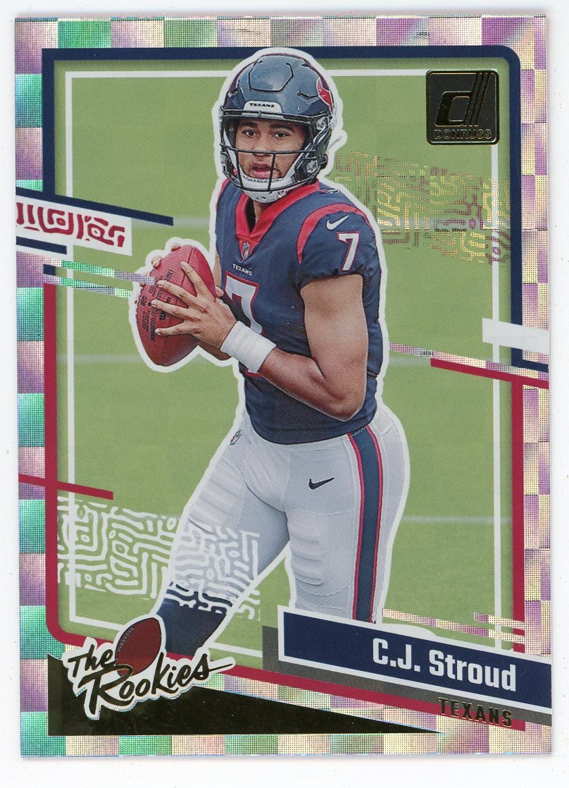 Cj Stroud 2023 Panini Donruss The Rookies #21