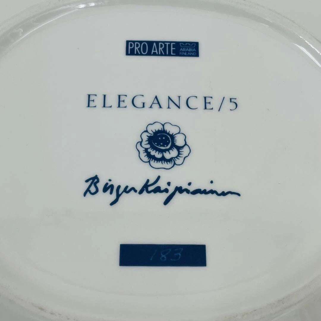 Kaipiainen Birger Arabia 5 Elegance Plate No 183