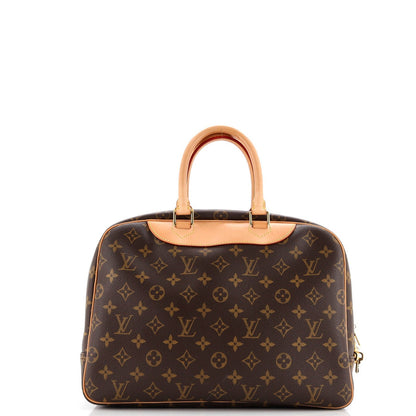 Louis Vuitton Deauville Handbag Monogram Canvas