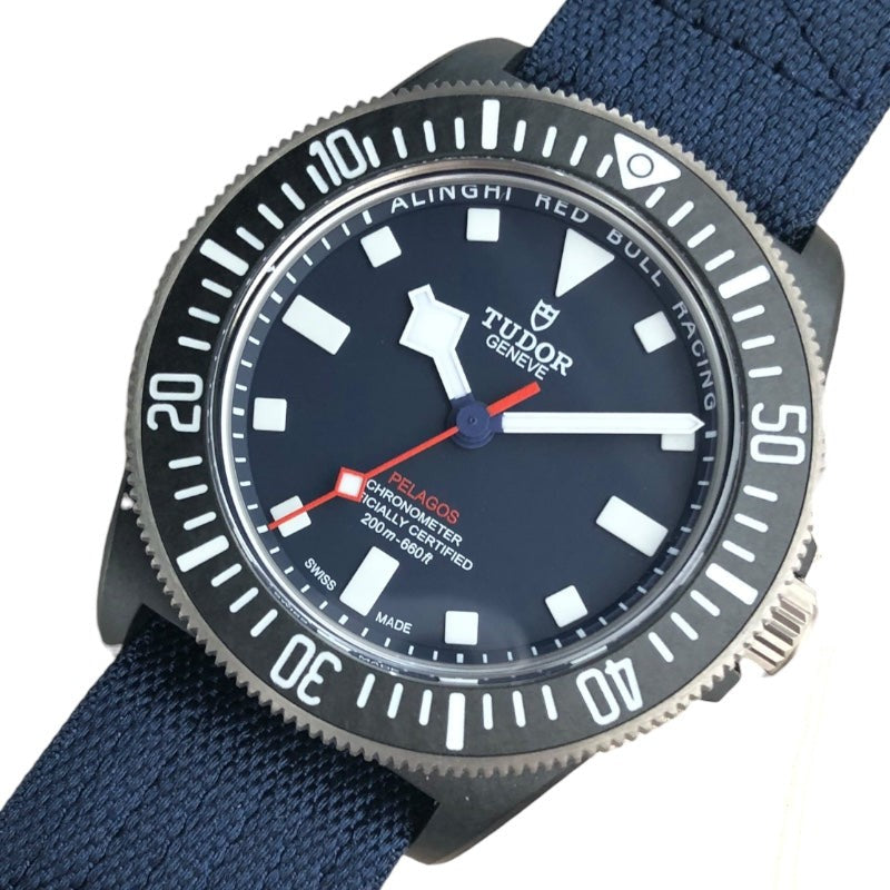 Tudor Pelagos Fdx Alinghi Red Bull Racing 25707Kn Navy Titanium
