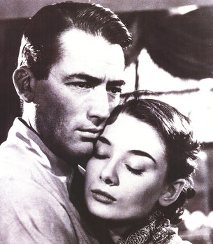 Artist Unknown Audrey Hepburn And Gregory Peck 