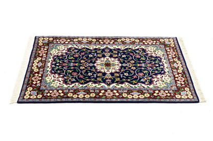 Hand-Knottted Kirman Oriental Rug 3X4 Ft Classic