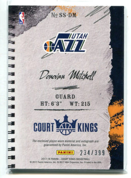 Donovan Mitchell 2017-18 Panini Sketches &