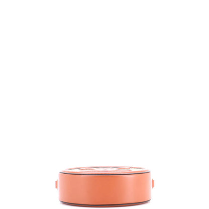 Celine Triomphe Oval Crossbody Bag Straw And Leather