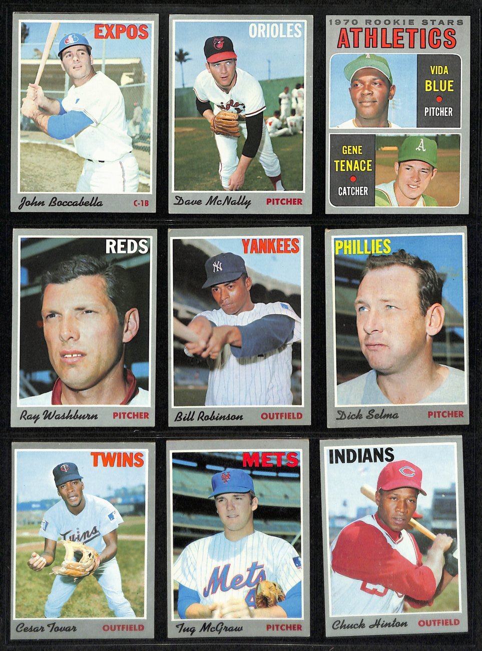 1970 Topps Baseball Card Complete Set (1-720)