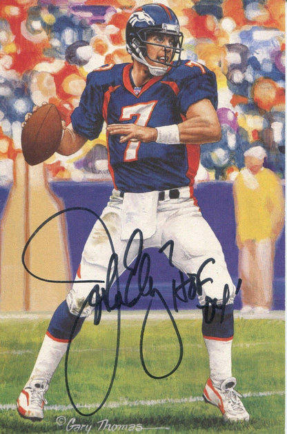 John Elway 1St Day Cover Envelope (Jsa)