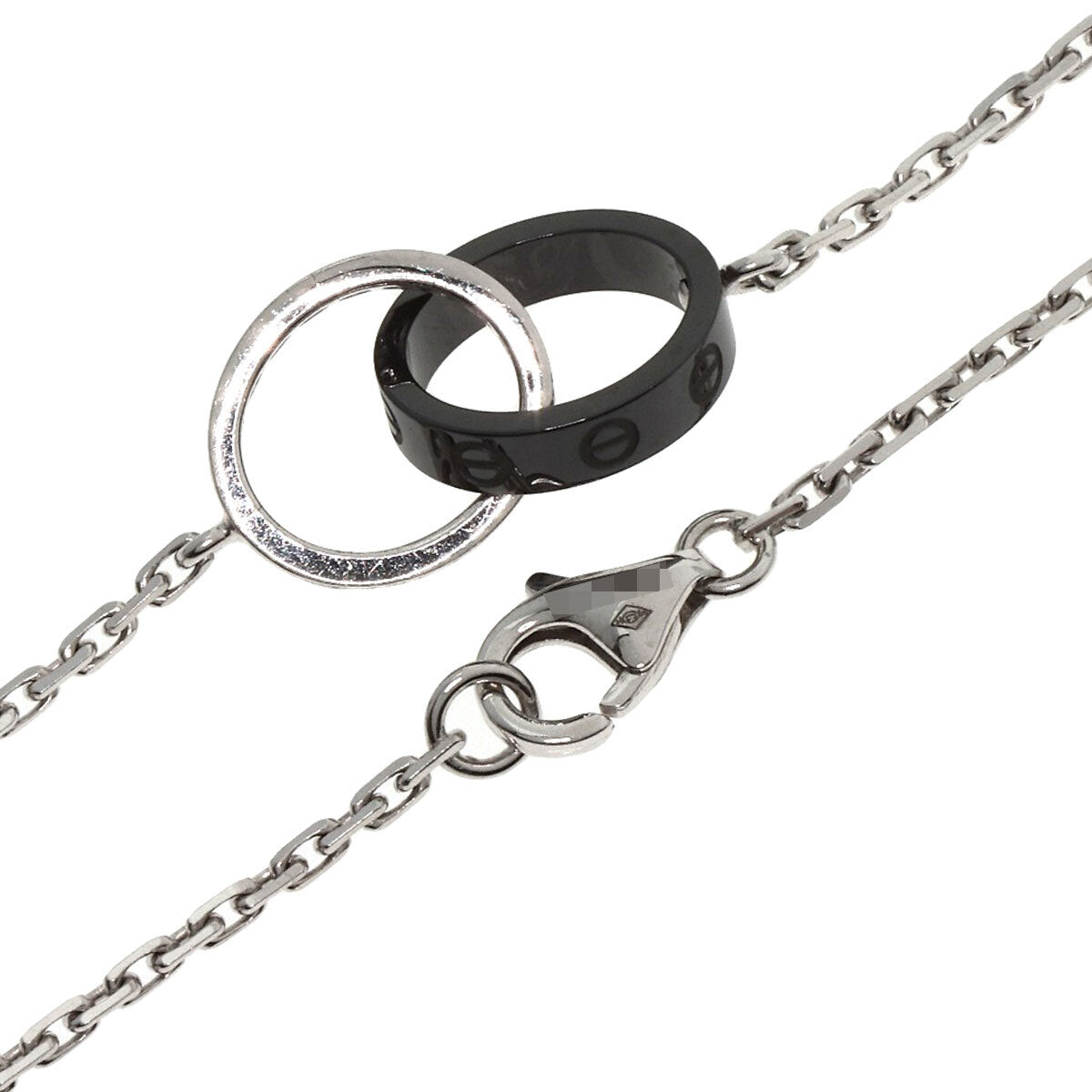 Cartier   Necklace Baby Love Diamond K18 White