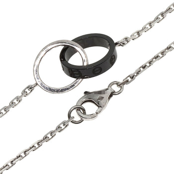 Cartier   Necklace Baby Love Diamond K18 White