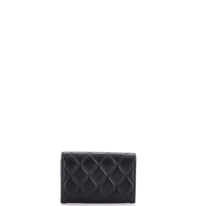 Chanel Classic Flap Card Case Quilted Lambskin