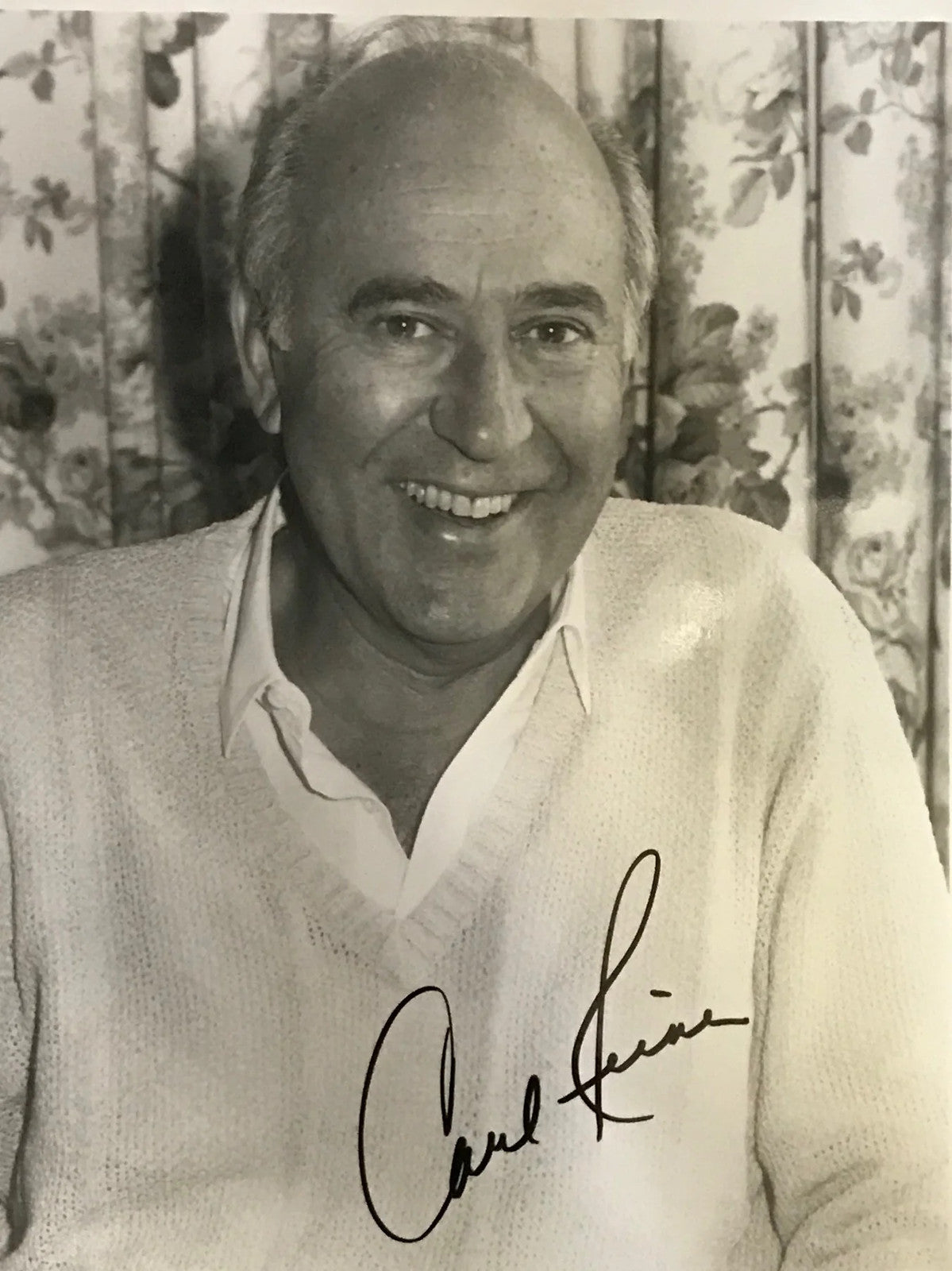 Carl Reiner Autographed 8X10 Celebrity Photo
