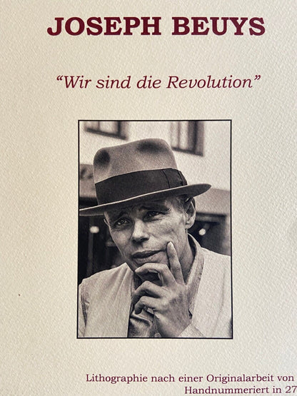 Joseph Beuys ' The Revolution We '