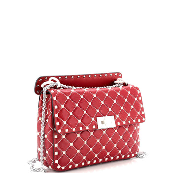 Valentino Garavani Free Rockstud Spike Flap Bag Quilted Leather Medium