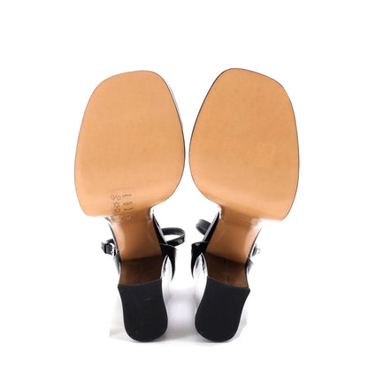 Louis Vuitton Women'S Fame Platform Sandals Patent