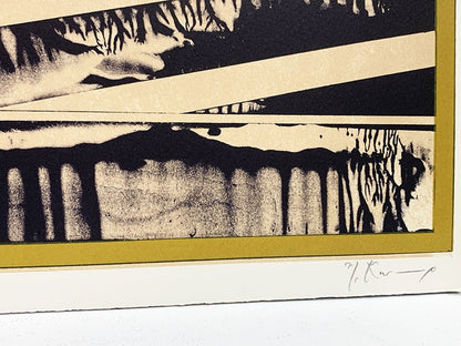 Mitsuo Kano Illumination 1986 L No 19 Lithograph Signed Limited Ed 35