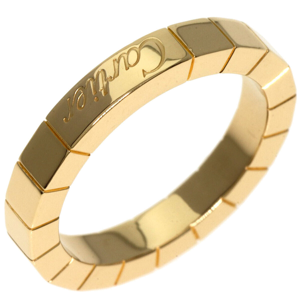 CARTIER Ring Laniere # 48 K18 Yellow Gold